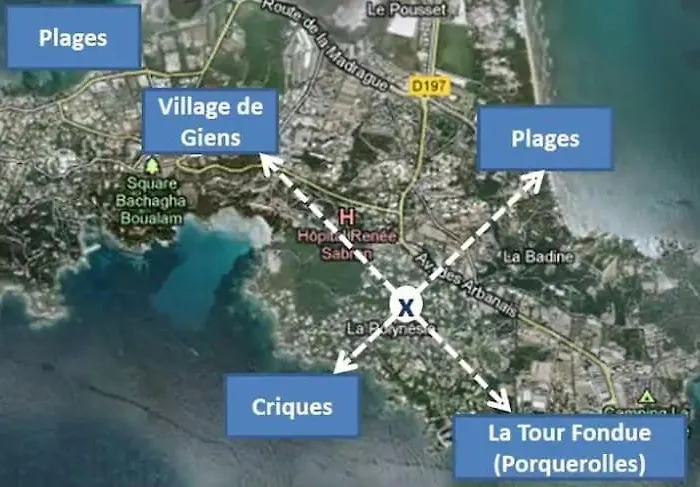 Joli F3 , 4 Pers, Mahana , Plein Pied Sur Jardin , Domaine Prive Criques Et Plages A Pied *